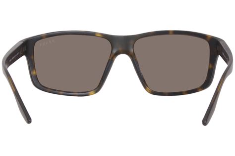 Prada SPS02X Sunglasses Men's Rectangle Shape.